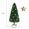 LED Optic Artificial Christmas Tree with Snowflakes Perfect for Home Decor